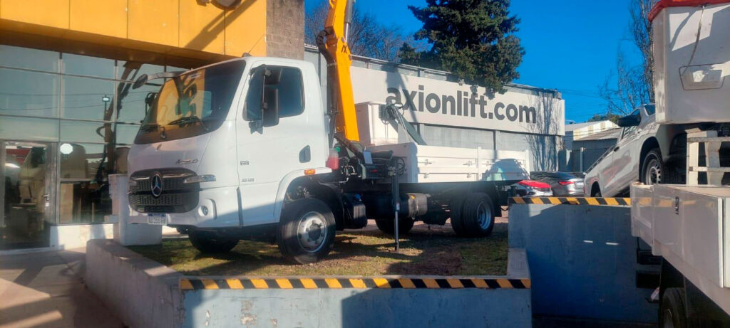 Nueva unidad 0 km – Camión con hidrogrúa